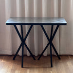 NEB Console Table in Zinc Top