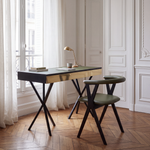 NEB Desk Chair in Green Leather