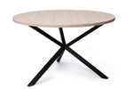 NEB Round Dining Table With Top In Oak