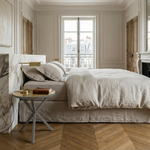 NEB Round Side Table With Top In Brass