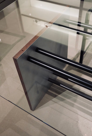 PS Bespoke Rectangular Glass Table