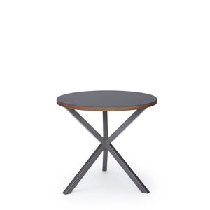 NEB Round Side Table With Top In Laminate