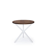NEB Round Side Table with Top in Oak