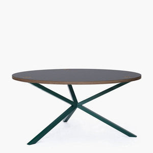 NEB Large Round Coffee Table With Top In Laminate